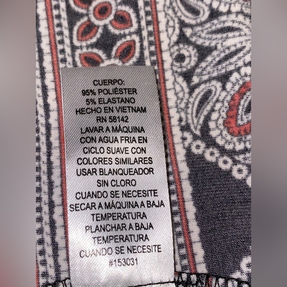 London‎ Style Paisley Sheath Dress Women 14 Grannycore Church Dinner - Picture 5 of 7